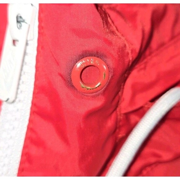 Nike Sportswear Windrunner Full Zip Hooded Jacket Mens Small Red White Blue - Picture 13 of 16